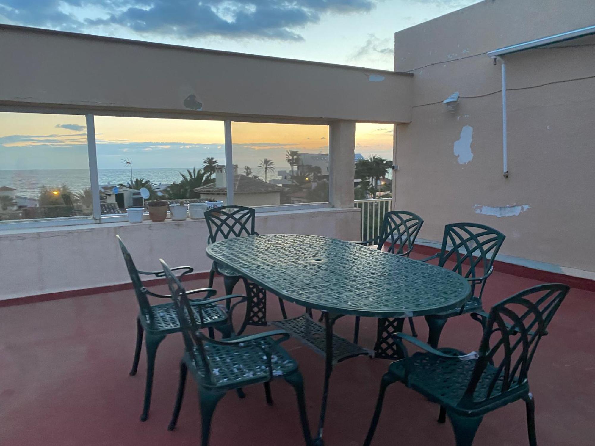 Appartamento Vista Al Mare Dénia Esterno foto